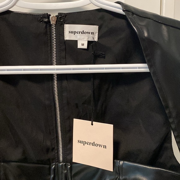 Superdown Leather Corset - Picture 2 of 4